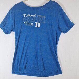 Duke Blue Devils National Champions 2015 Women size XL